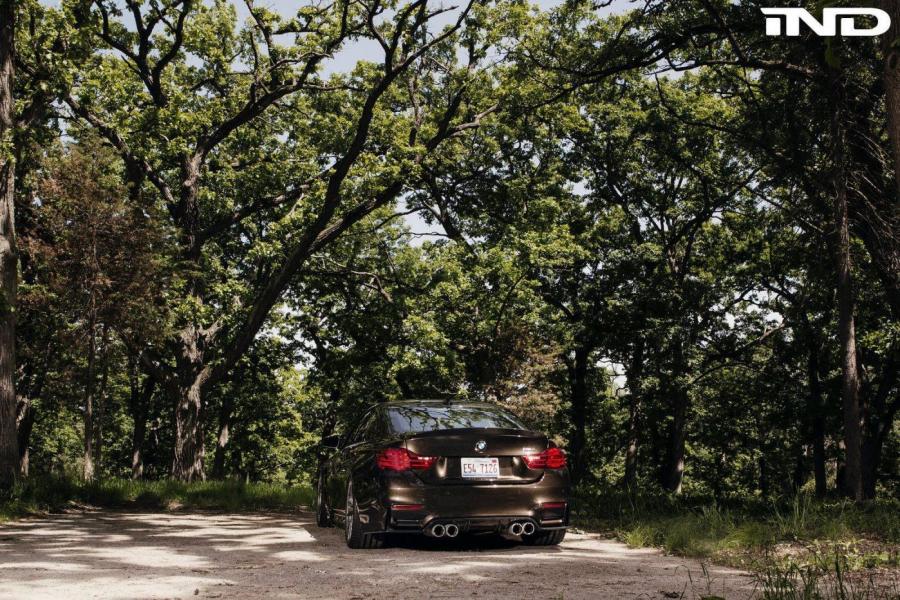  BMW M4 Coupe Pyrite Brown by IND 2015 года  (фото 11 из 14)